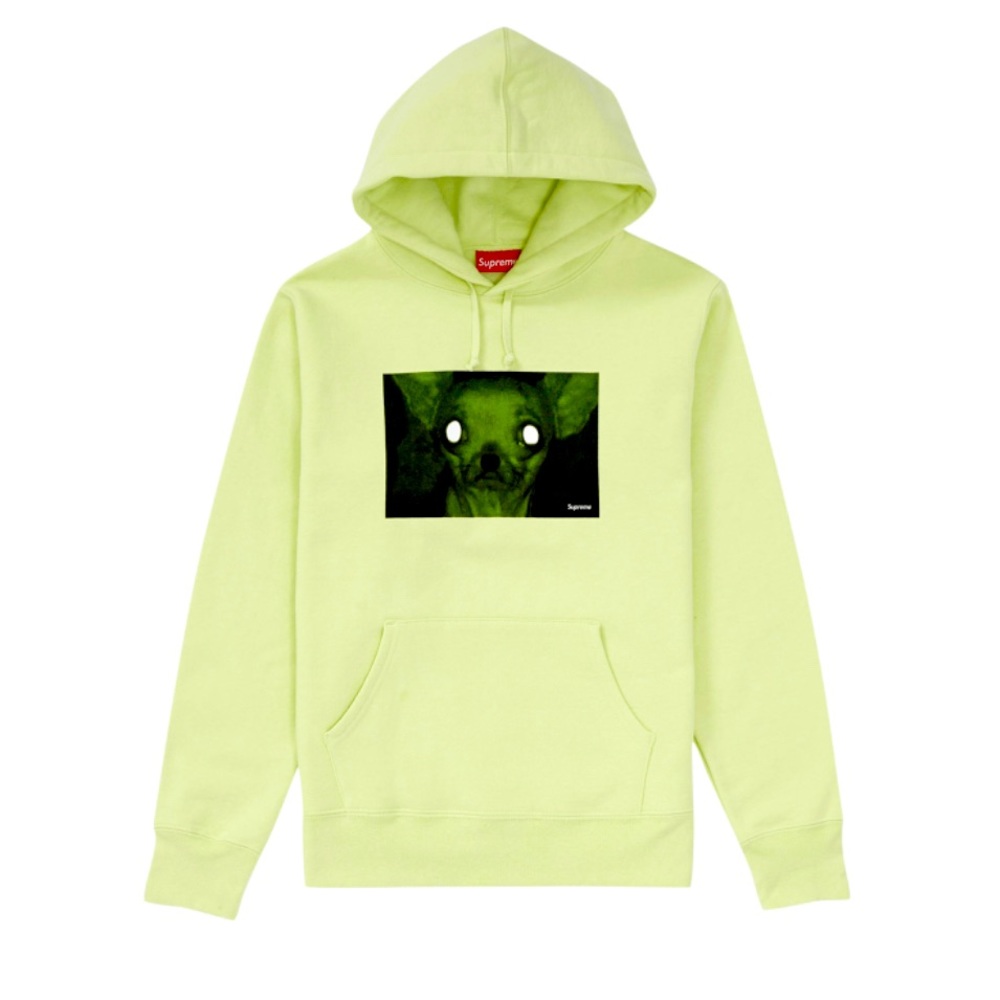 Supreme Chris Cunningham Chihuahua Hooded Sweatshirt
Pale Mint